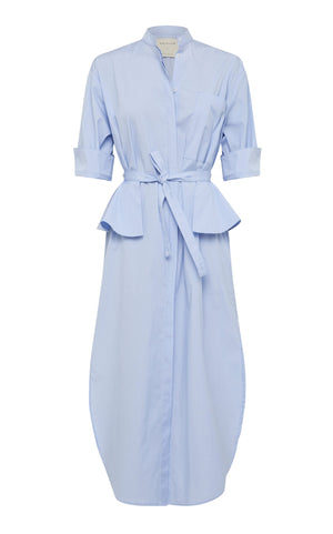 Florican Shirt Dress Pale Blue – ARTCLUB